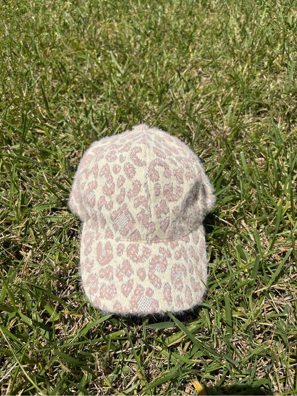 Leopard Print Pink Baseball Cap - Women's Fashion Hat